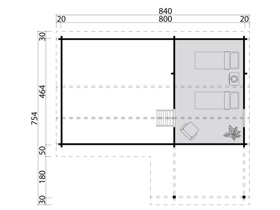 Ferienhaus Modell Eufrat 70