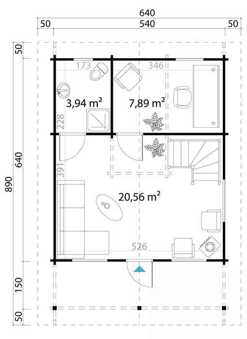 Ferienhaus Modell Großglockner 70 Platin