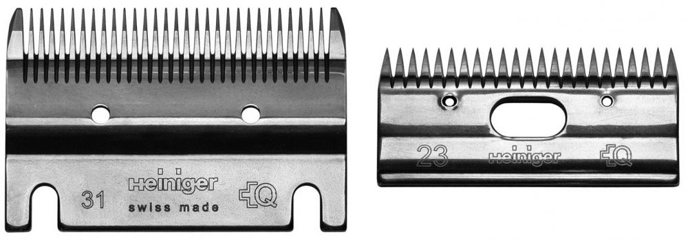 HEINIGER nyírókések - Standard 31/23 standard lónyíró pengék készlet