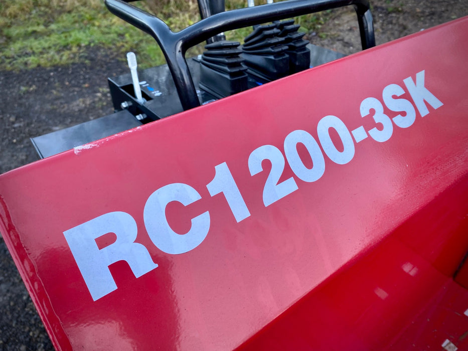 PowerPac Raupen-Dumper Dreiseitenkipper Typ RC1200DS-3SK Benzin