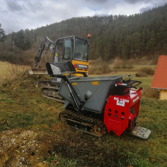 PowerPac Raupen-Dumper Dreiseitenkipper Typ RC1200DS-3SK Diesel