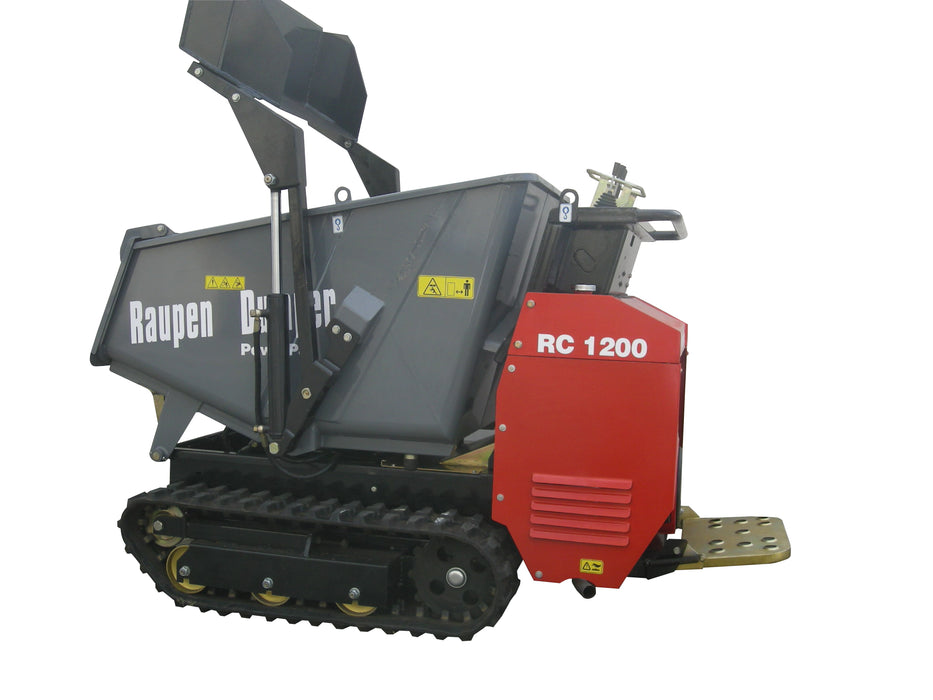 PowerPac Raupen-Dumper Dreiseitenkipper Typ RC1200DS-3SK Benzin