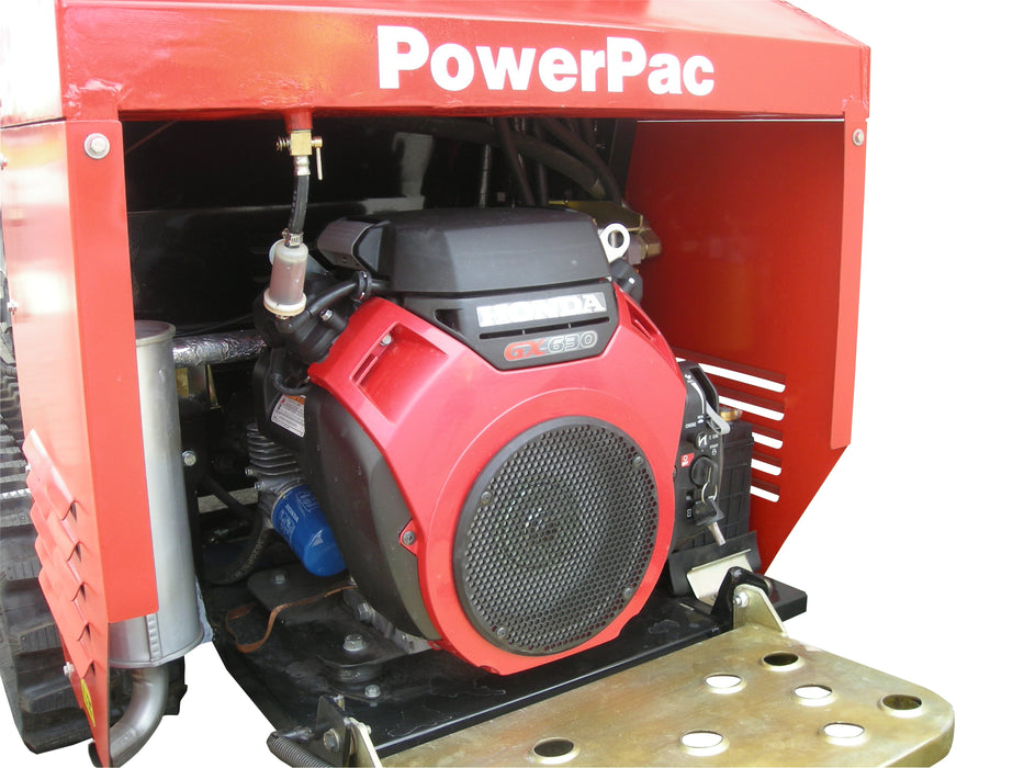 PowerPac pásový sklápěč třístranný sklápěč typ RC1200DS-3SK benzín