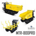 BAMATO Mini Raupendumper MTR-800PRO mit Kipphydraulik und Trittbrett - werkzeugprofi24.at