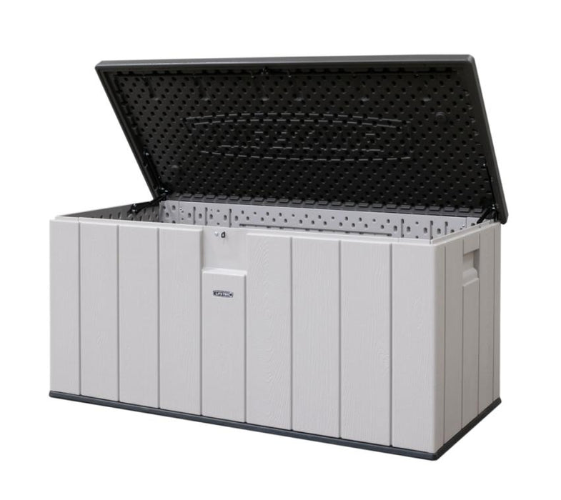 Kunststoff Kissen Aufbewahrungsbox 570 Liter grau 72x151x70 cm - werkzeugprofi24.at