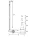 Lufthydraulischer Wagenheber 40 t / 20 t, 600 mm - werkzeugprofi24.at