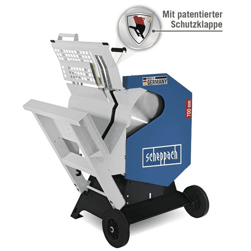 Made in Germany Wippkreissäge 700 mm inkl. patentierter Schutzklappe, Niederhalter & Direktantrieb - werkzeugprofi24.at