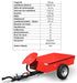 PowerPac Anhänger max. Zuladung 500kg - werkzeugprofi24.at