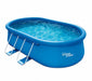 Quick Set Pool blau oval 457x305x107 cm - werkzeugprofi24.at