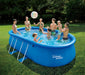 Quick Set Pool blau oval 549x305x107 cm - werkzeugprofi24.at