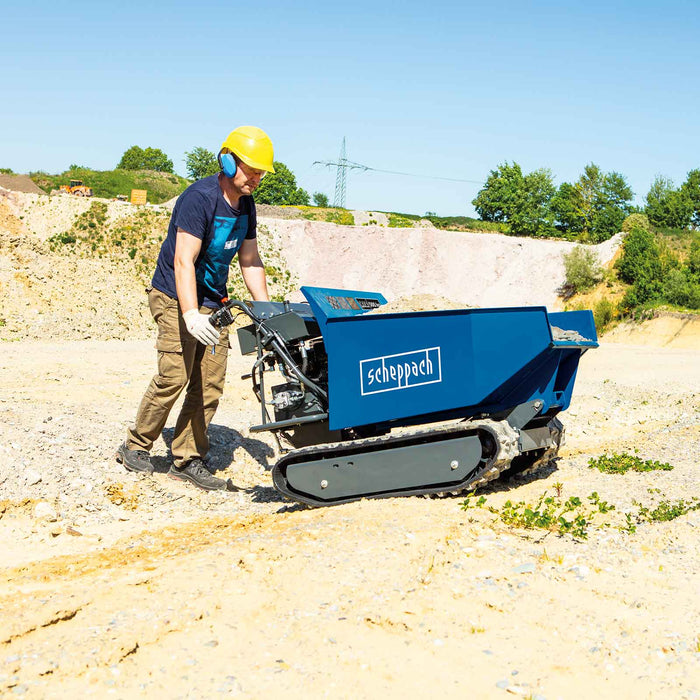 Raupen-Dumper 500 kg inkl. Kettenantrieb & hydraulischer Kippeinrichtung - werkzeugprofi24.at