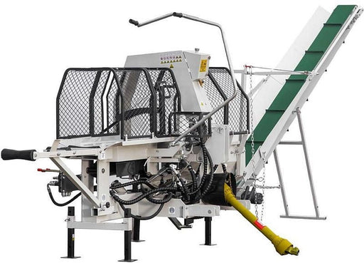 Sägespaltmaschine Halbautomat mit Förderband PTO - werkzeugprofi24.at