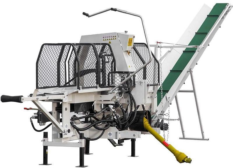 Sägespaltmaschine Halbautomat mit Förderband PTO - werkzeugprofi24.at