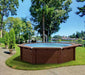 Schwimmbad Holzpool Bali Ø355x116 cm Basic Set - werkzeugprofi24.at