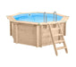 Schwimmbad Holzpool Bali Ø355x116 cm Basic Set - werkzeugprofi24.at