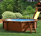 Schwimmbad Holzpool Bali Ø440x136 cm Basic Set - werkzeugprofi24.at