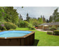 Schwimmbad Holzpool Bali Ø440x136 cm Basic Set - werkzeugprofi24.at