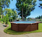 Schwimmbad Holzpool Bali Ø440x136 cm Basic Set - werkzeugprofi24.at