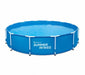 Stahlrahmen Aufstellpool Active Frame blau rund Ø 366x76 cm - werkzeugprofi24.at