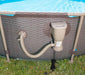 Stahlrahmen Aufstellpool Active Frame braun rund Ø 305x76 cm - werkzeugprofi24.at