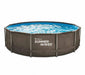 Stahlrahmen Aufstellpool Active Frame braun rund Ø 366x91 cm - werkzeugprofi24.at